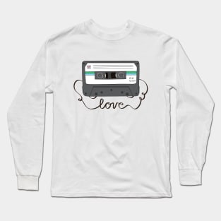 Love Mix Tape Long Sleeve T-Shirt